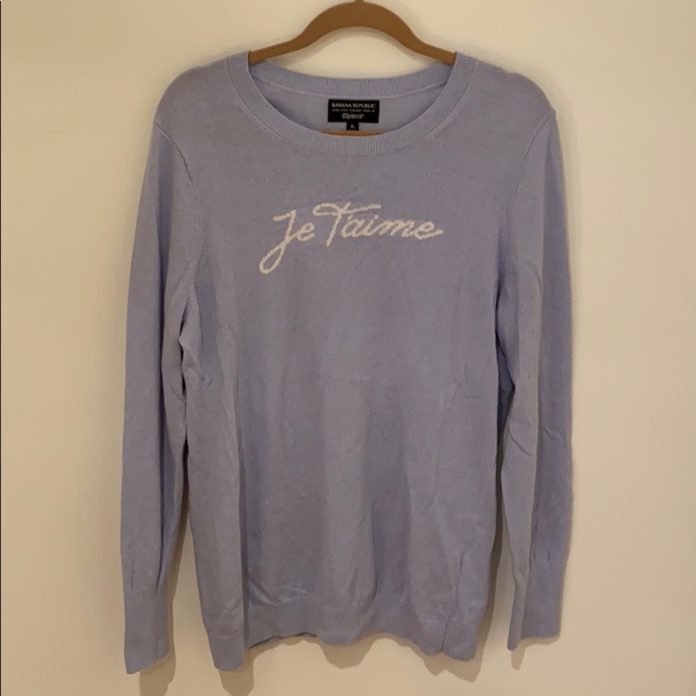 Banana Republic Light Purple Sweater